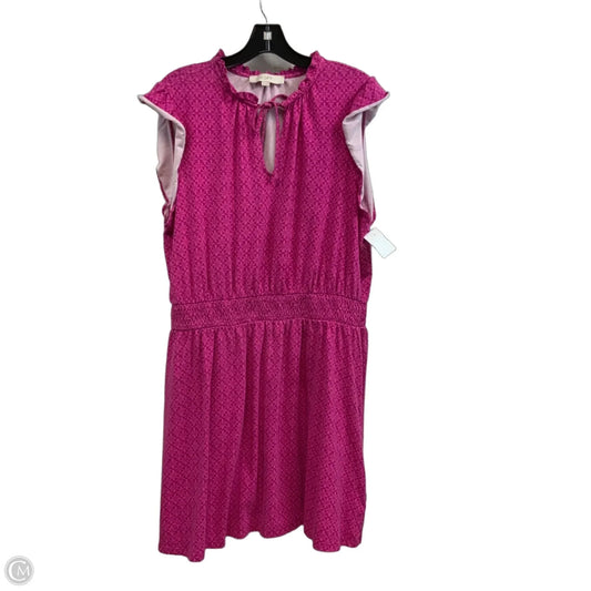 Dress Casual Short By Loft In Pink, Size: Xl