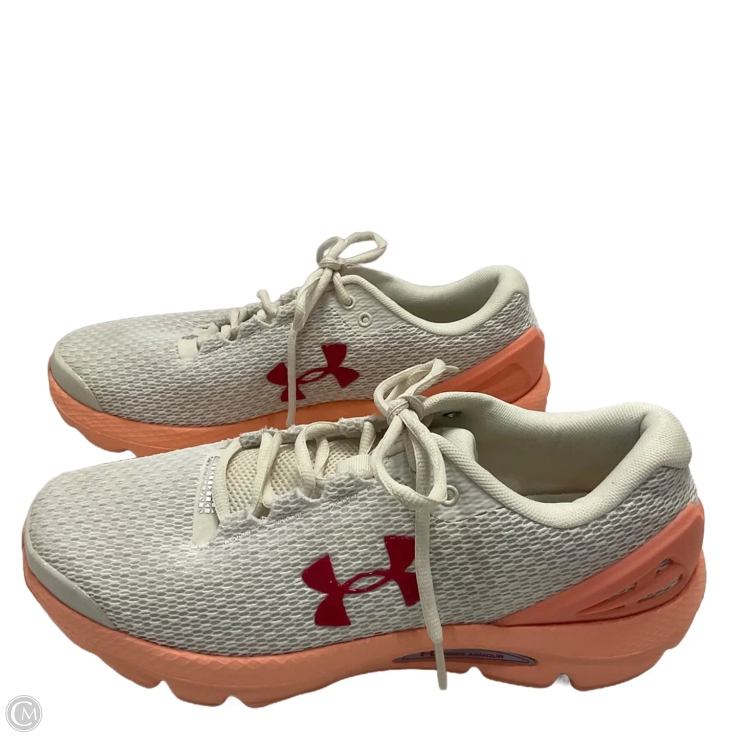 Shoes Athletic By Under Armour In Cream, Size: 11
