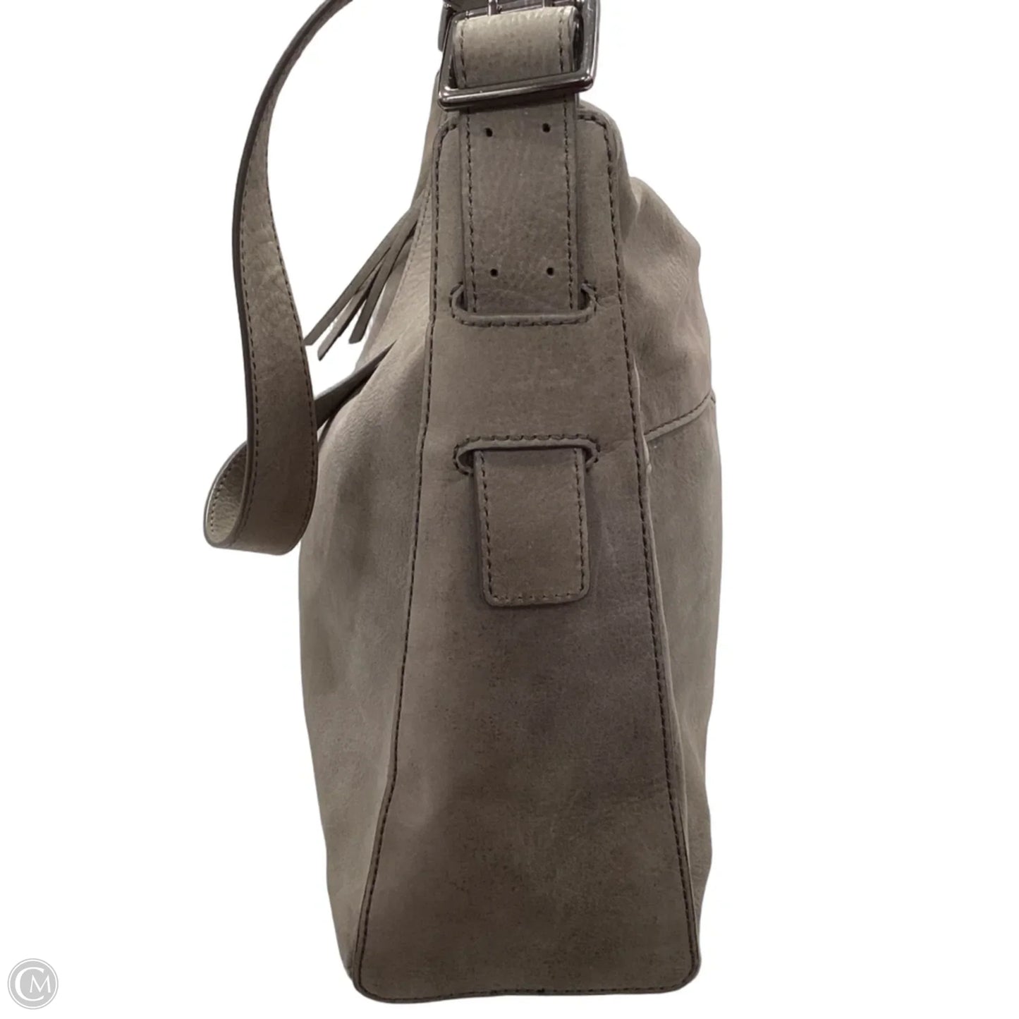 Handbag Leather By Hobo Intl, Size: Medium