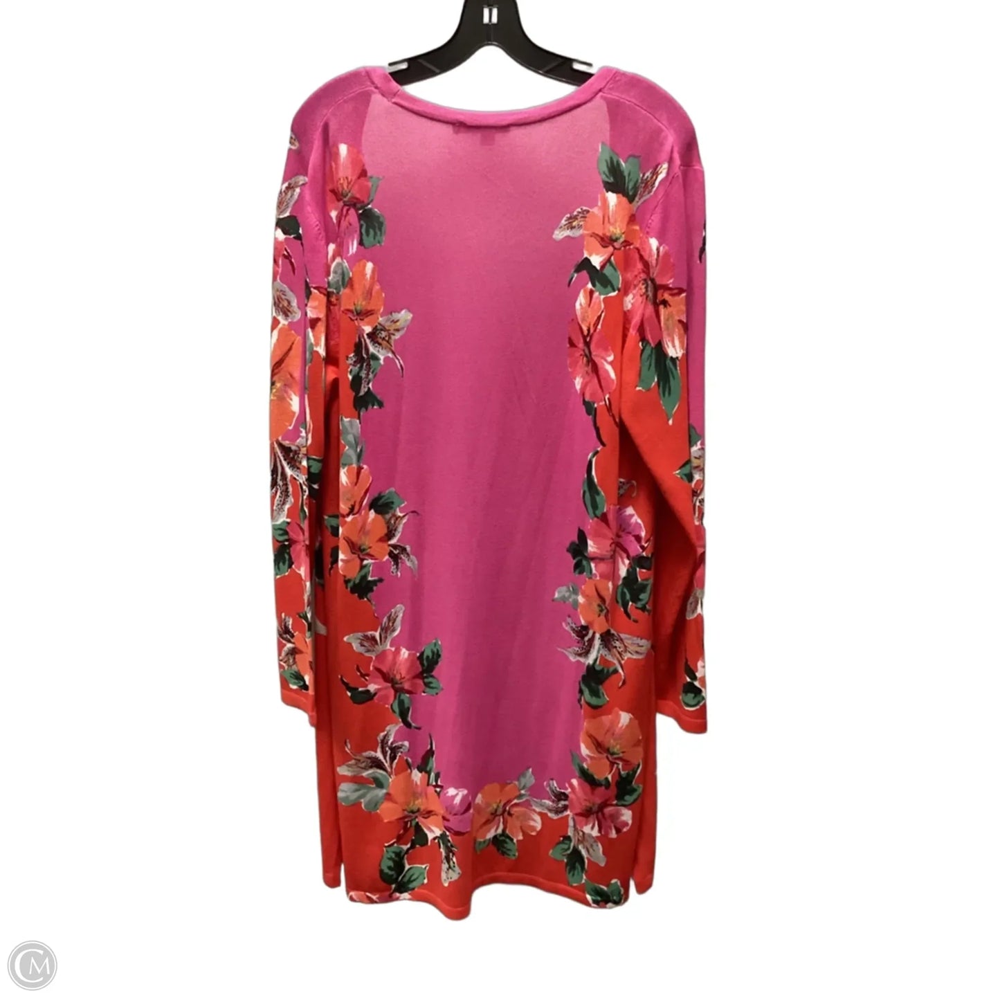 Cardigan By Chicos In Red, Size: L