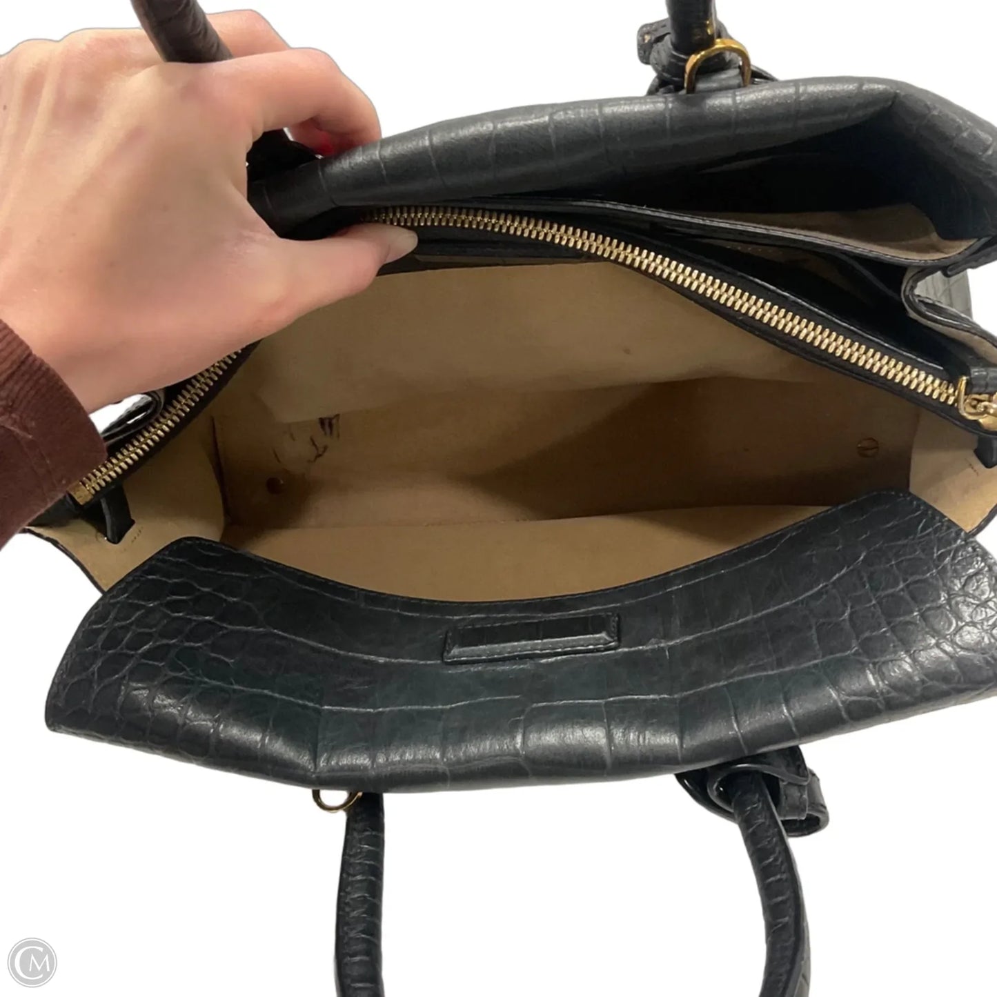 Handbag Luxury Designer By Mcm, Size: Large