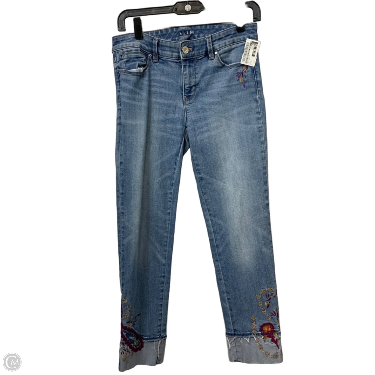 Jeans Skinny By White House Black Market In Blue Denim, Size: 2