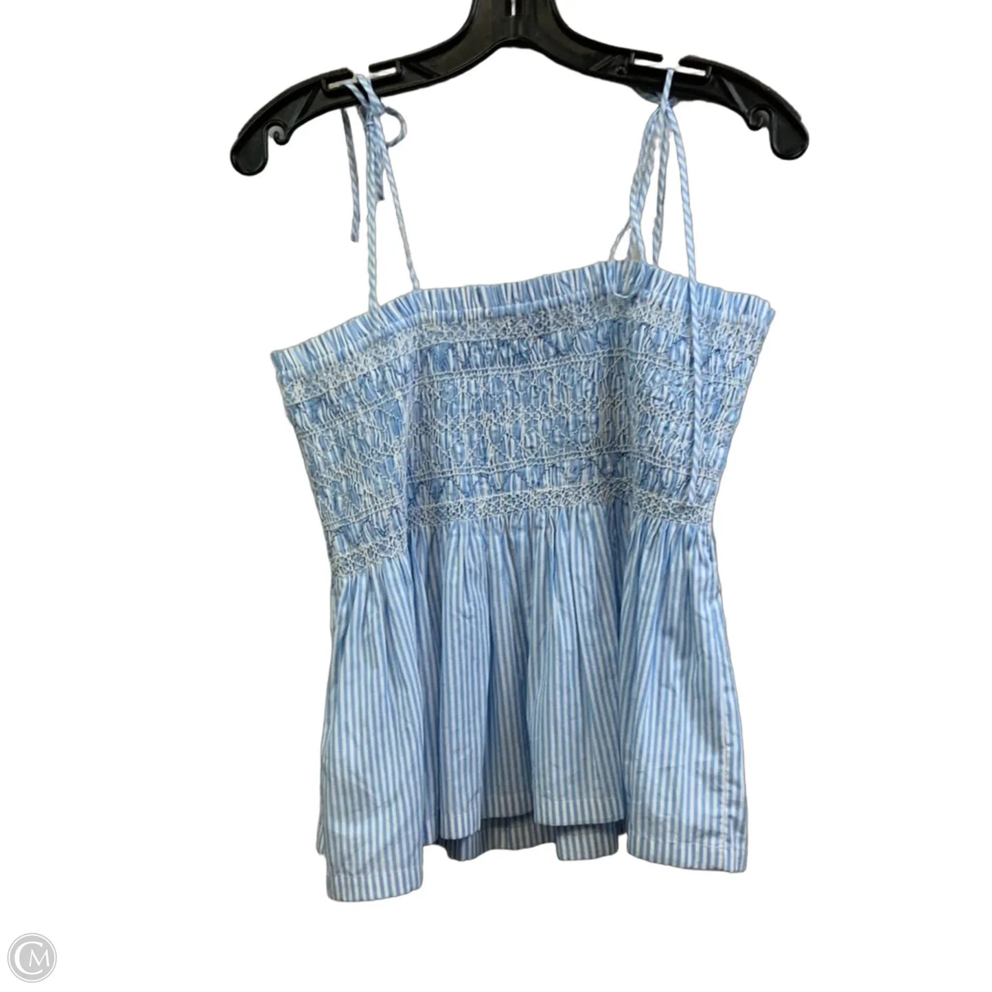 Top Sleeveless By J. Crew In Blue, Size: S
