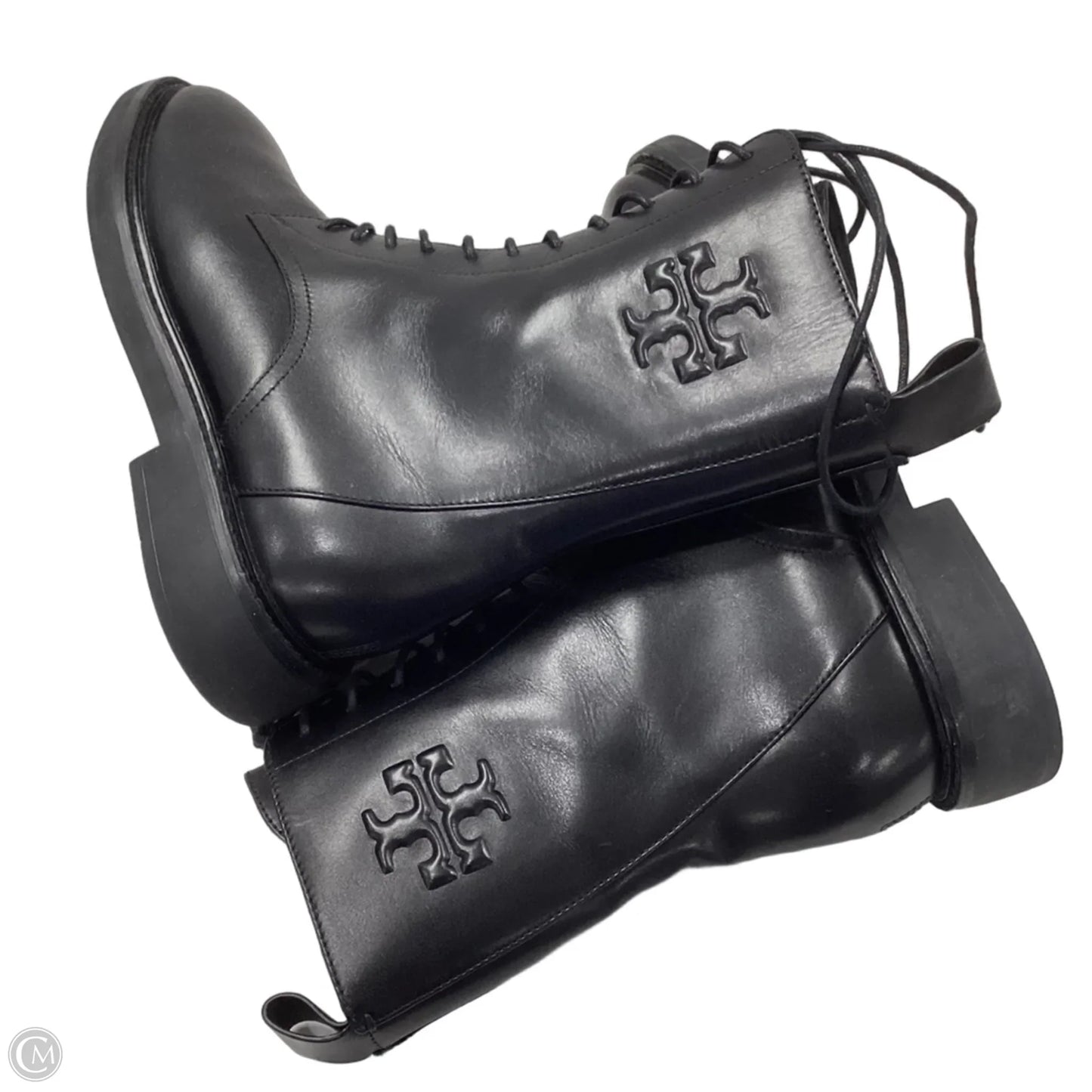 Boots Designer By Tory Burch In Black, Size: 8.5