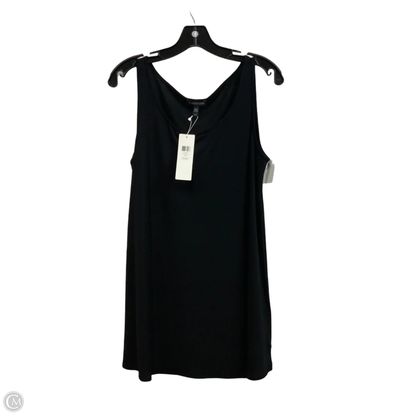 Top Sleeveless By Eileen Fisher In Black, Size: L