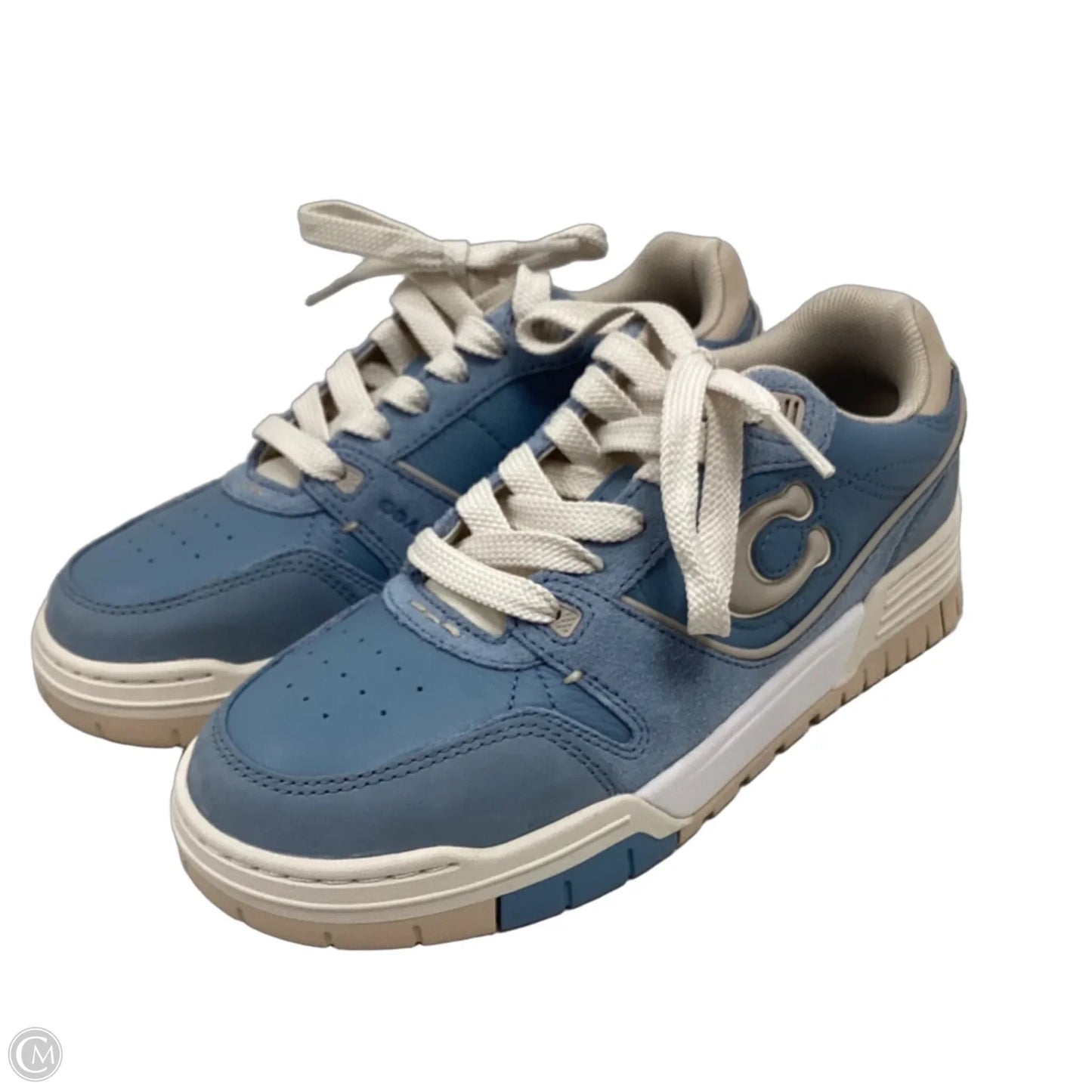 Shoes Designer By Coach In Blue, Size: 6