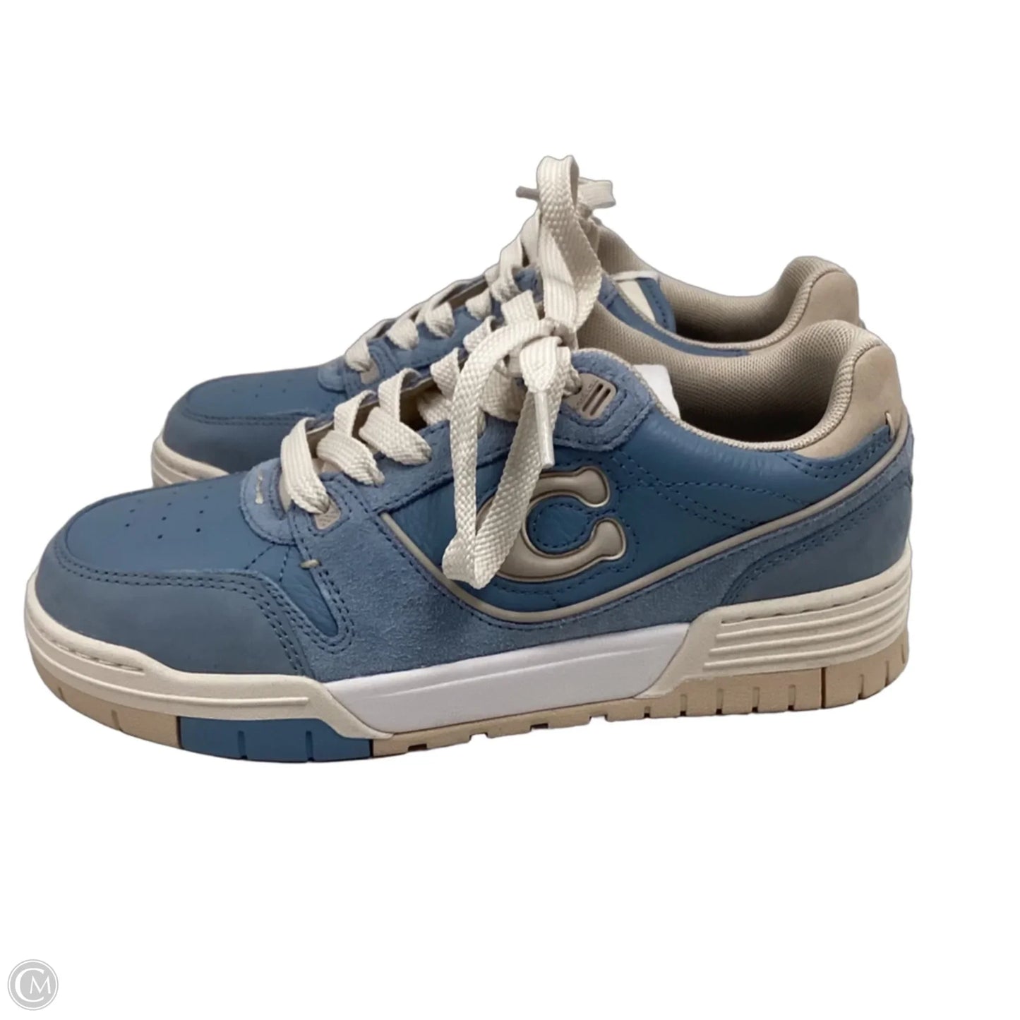 Shoes Designer By Coach In Blue, Size: 6