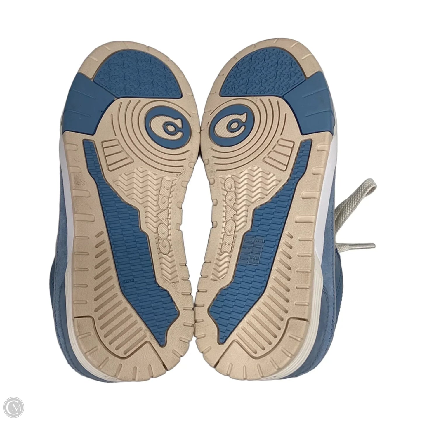 Shoes Designer By Coach In Blue, Size: 6