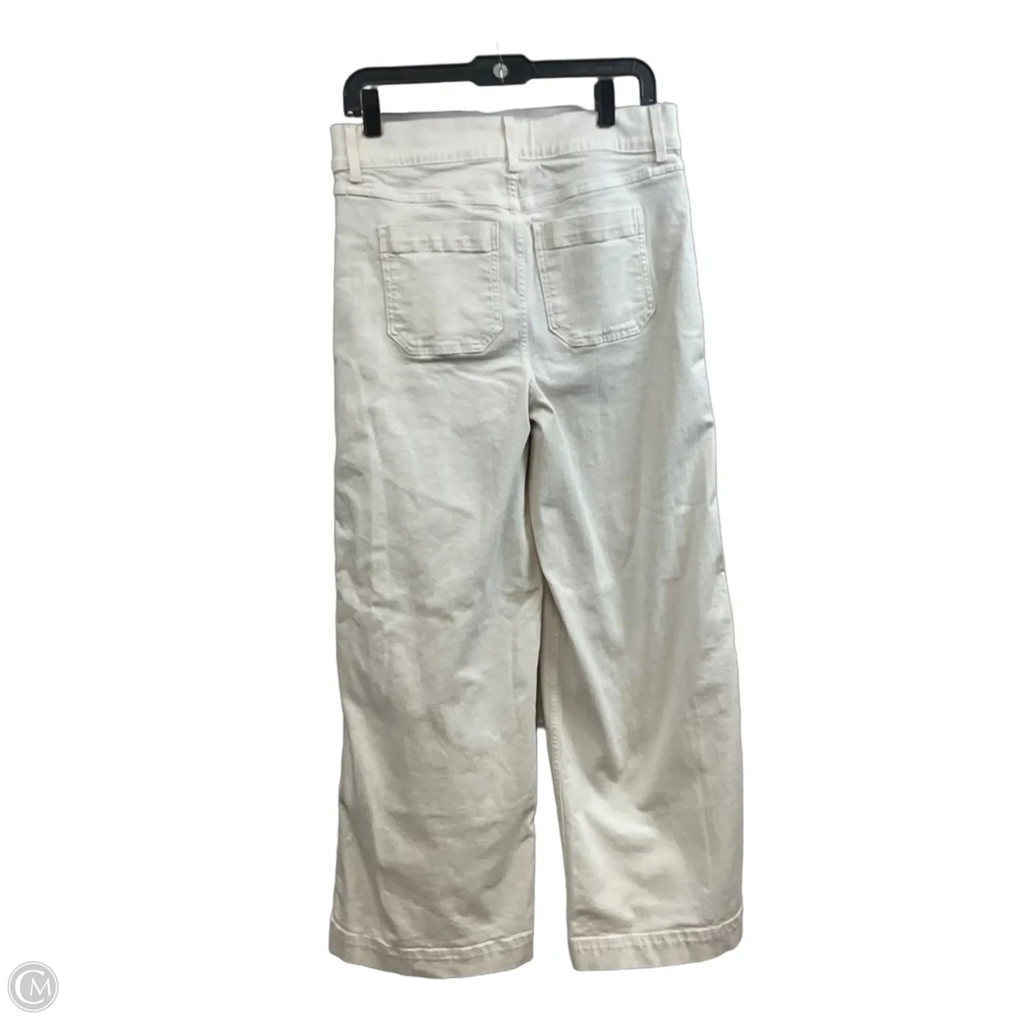 Pants Wide Leg By Spanx In Cream, Size: L