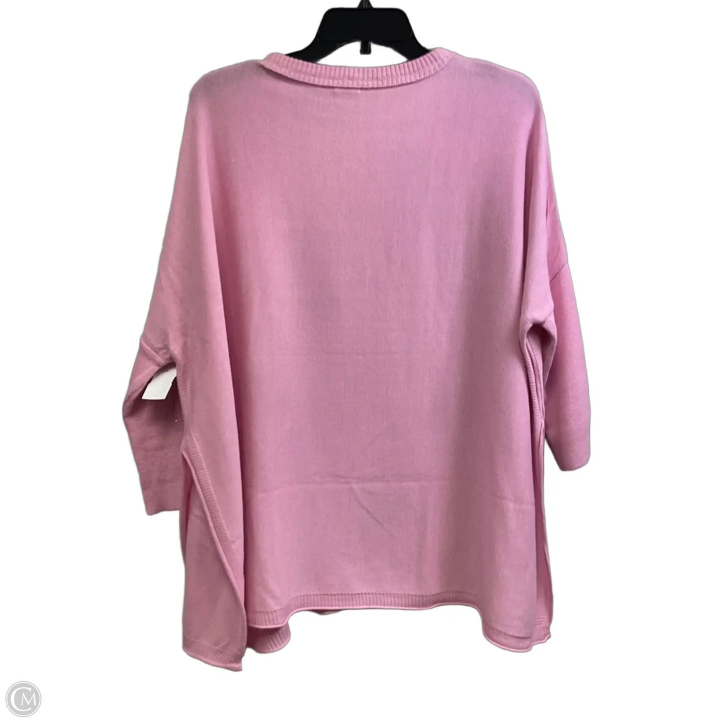 Sweater By Mer Sea In Pink, Size: Osfm
