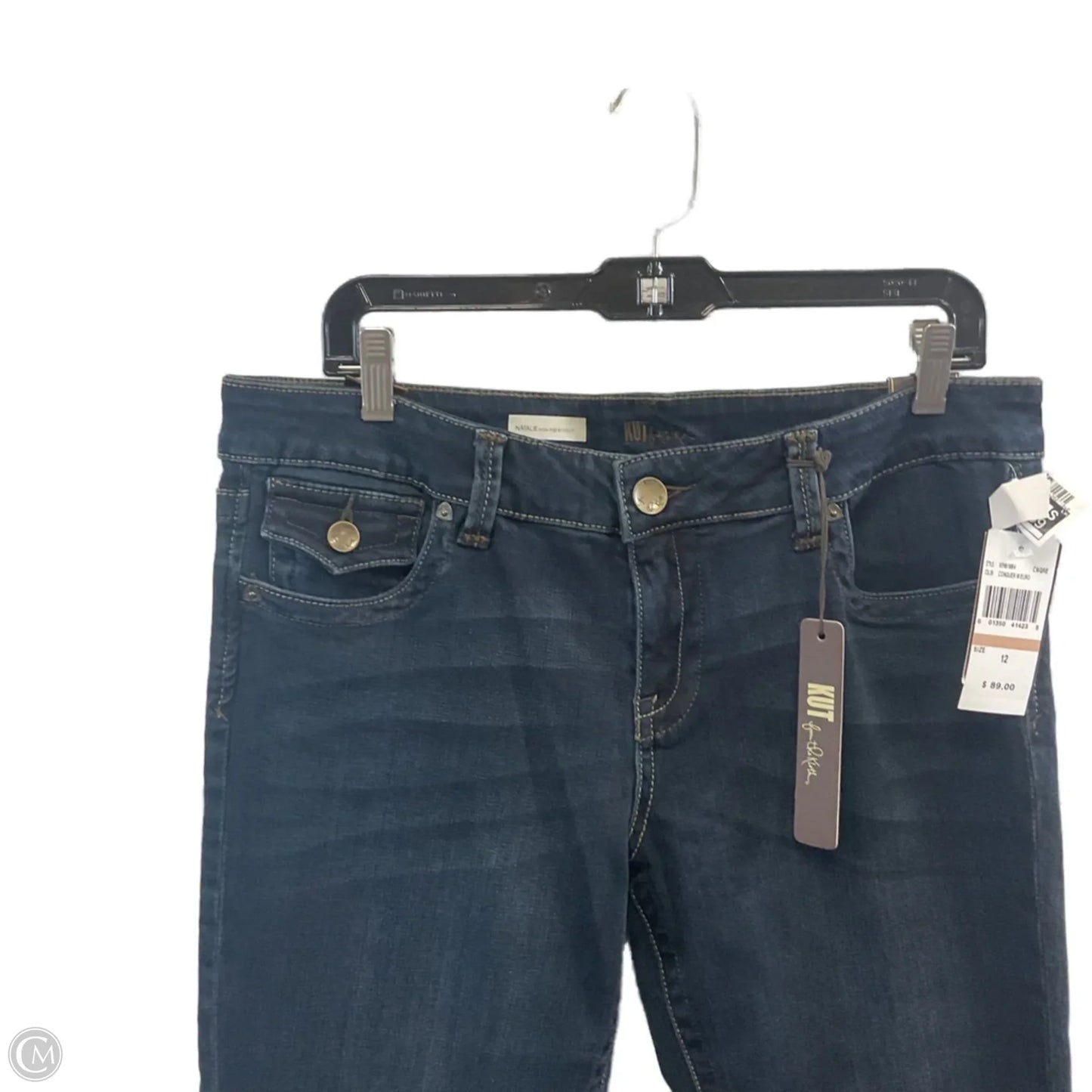 Jeans Boot Cut By Kut In Blue Denim, Size: 12