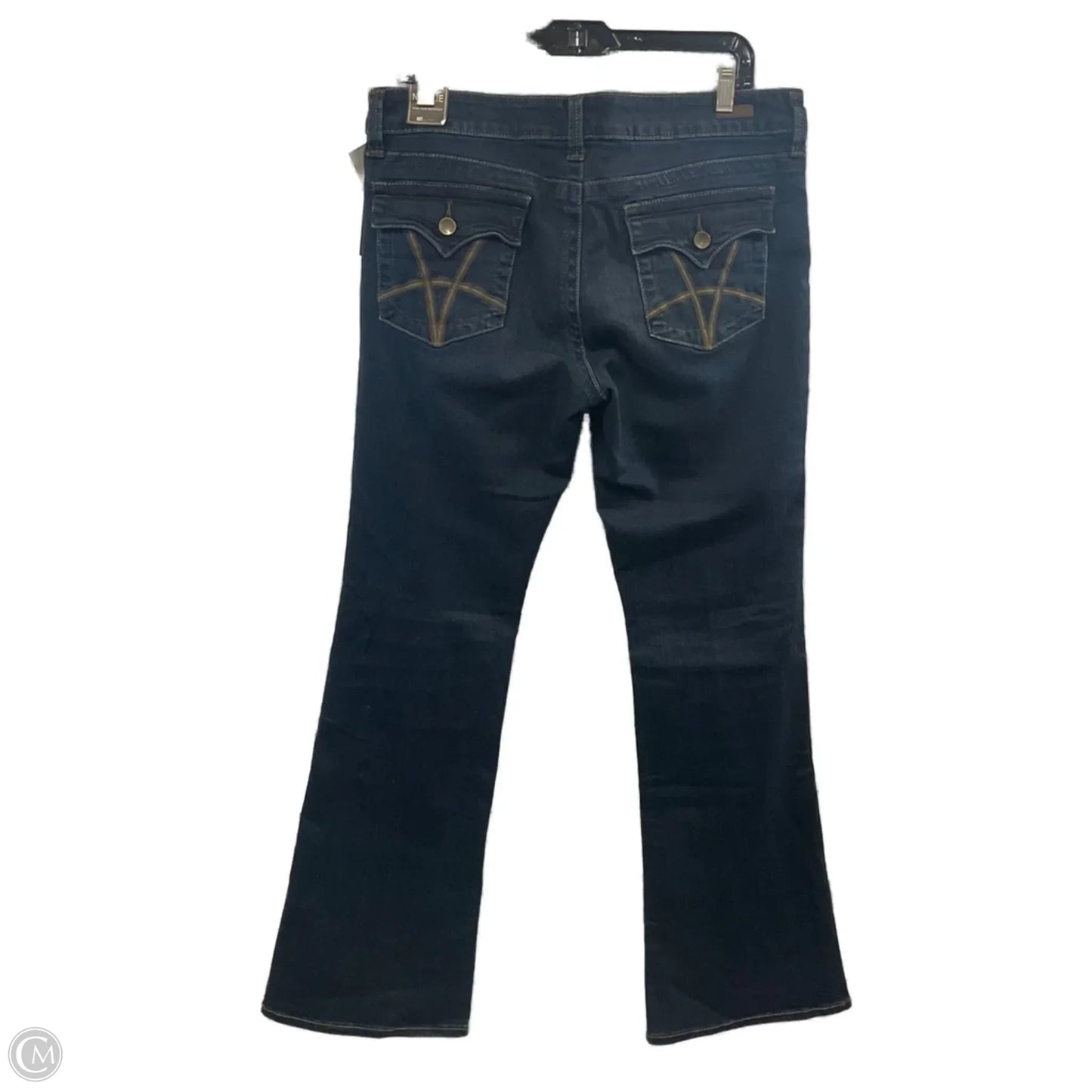 Jeans Boot Cut By Kut In Blue Denim, Size: 12
