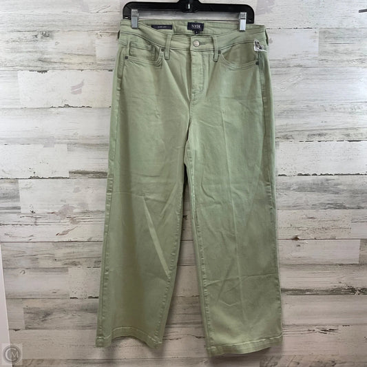 Jeans Wide Leg By Not Your Daughters Jeans In Green Denim, Size: 8