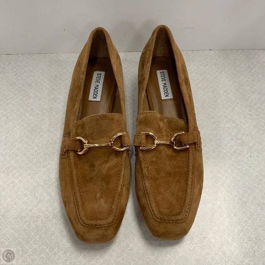 Shoes Flats By Steve Madden In Brown, Size: 10