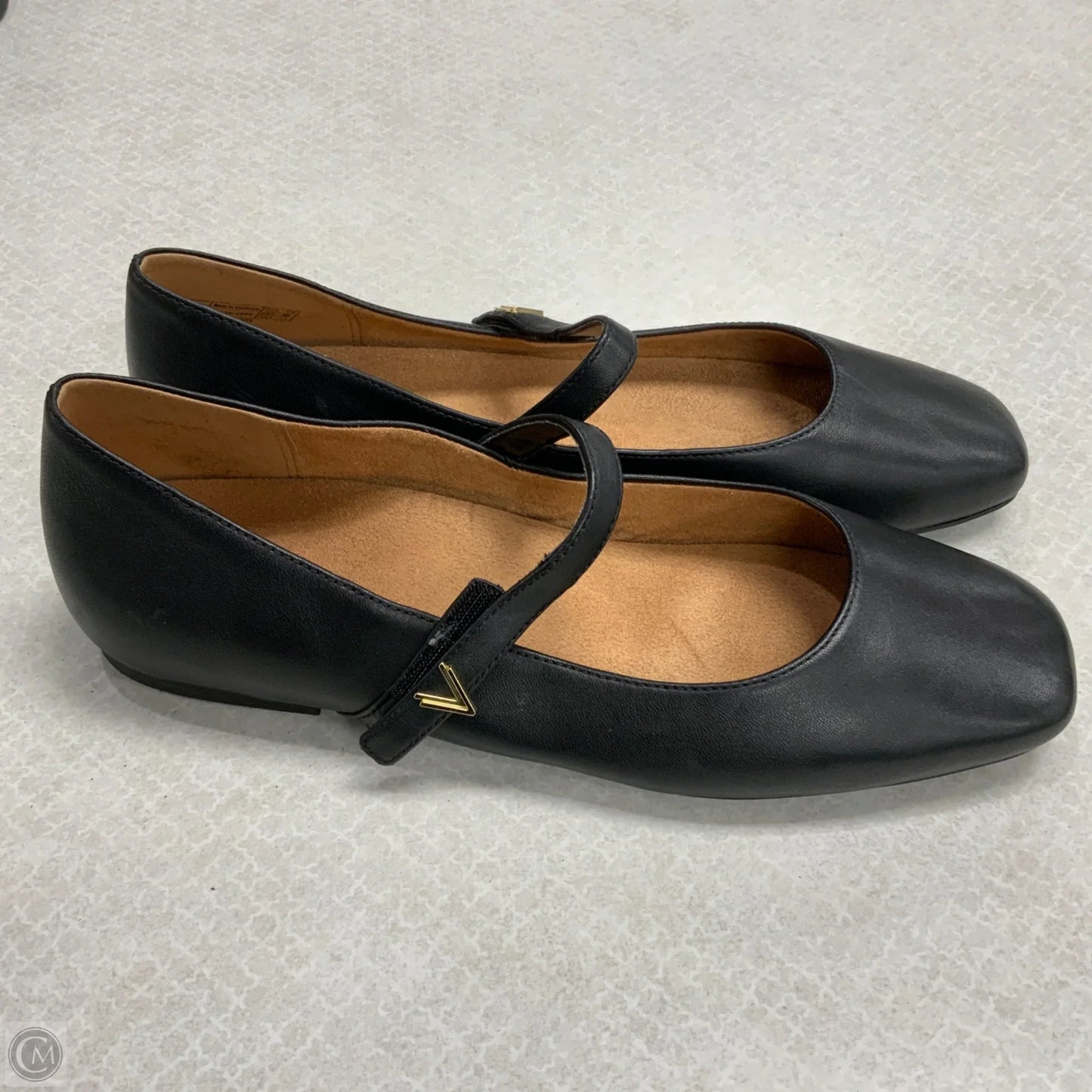 Shoes Flats By Vionic In Black, Size: 12