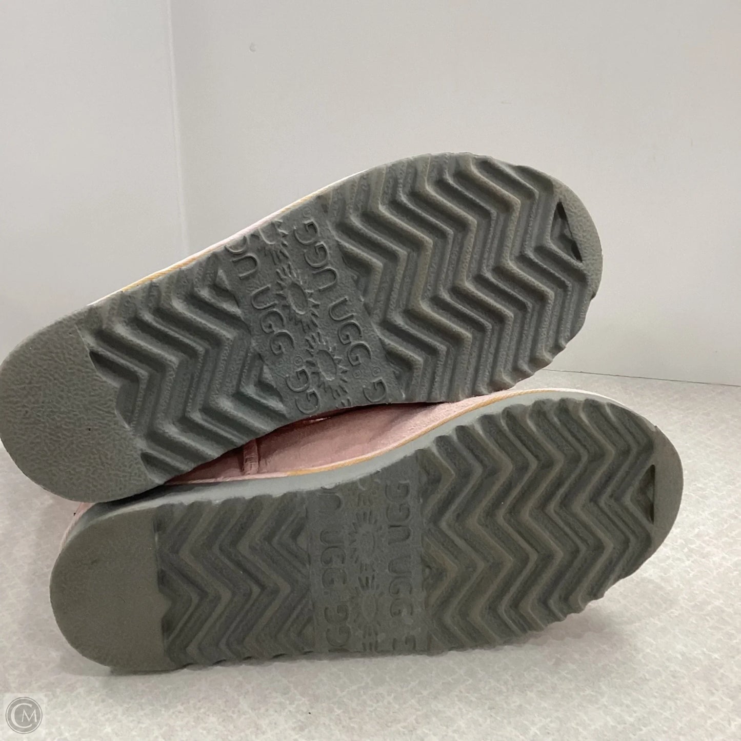 Boots Ankle Flats By Ugg In Pink, Size: 8
