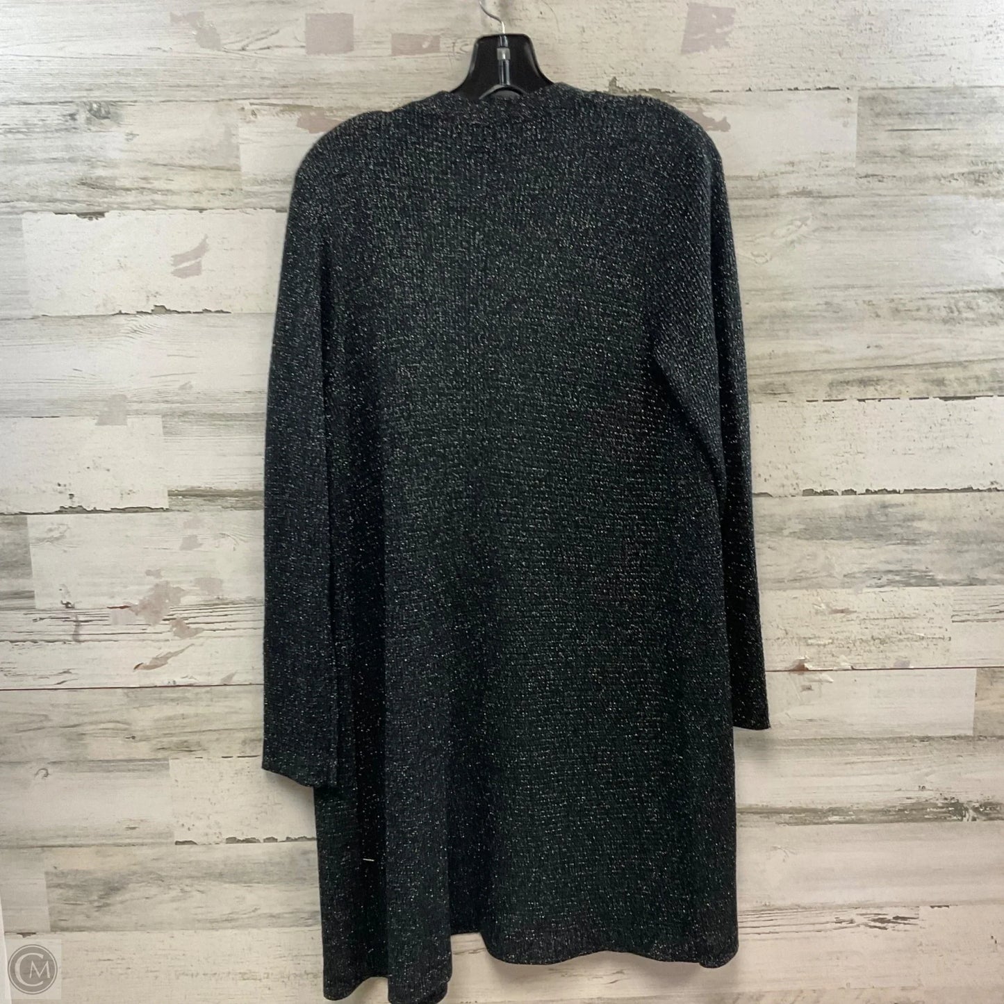 Sweater Cardigan By Eileen Fisher In Black, Size: M