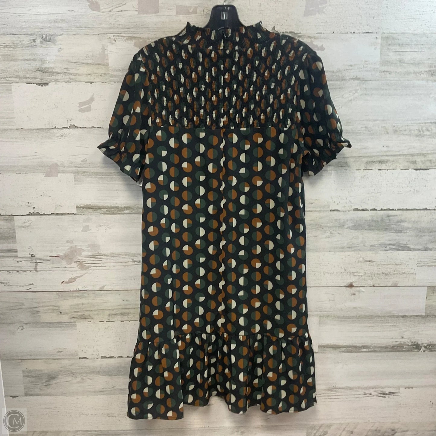 Dress Casual Short By Thml In Black & Brown, Size: M