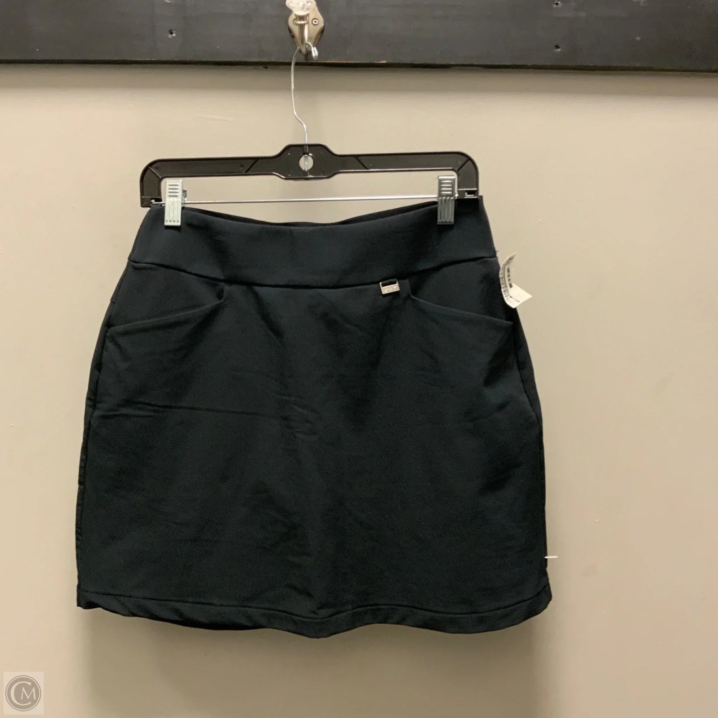 Athletic Skort By Greg Norman In Black, Size: S