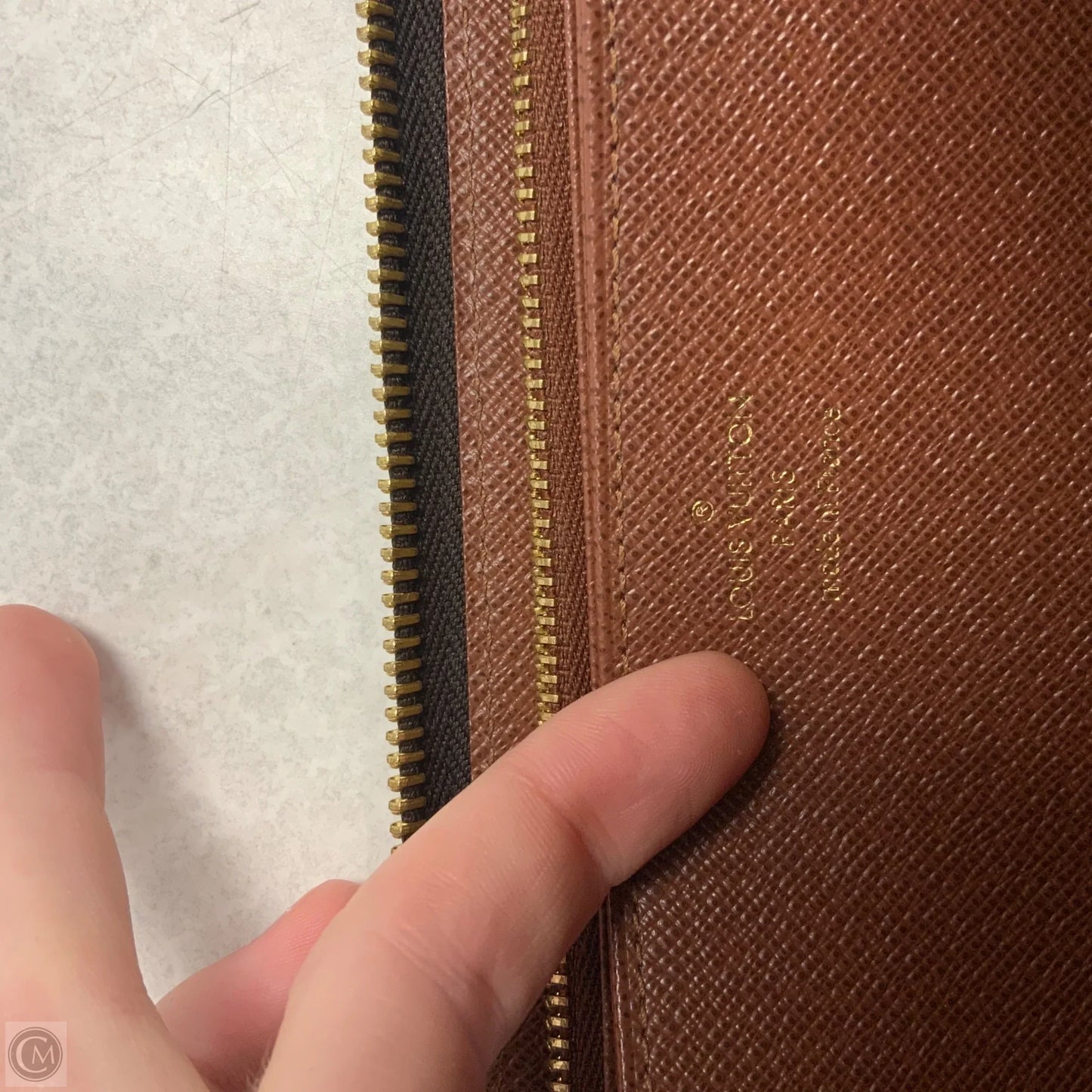 Wallet Luxury Designer By Louis Vuitton, Size: Large