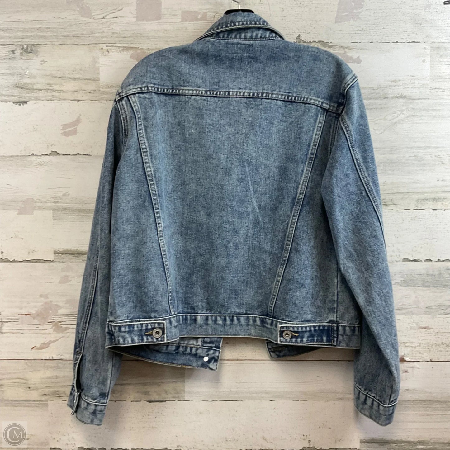 Jacket Denim By Umgee In Blue Denim, Size: M