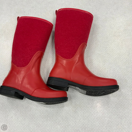 Boots Rain By Ugg In Red, Size: 8