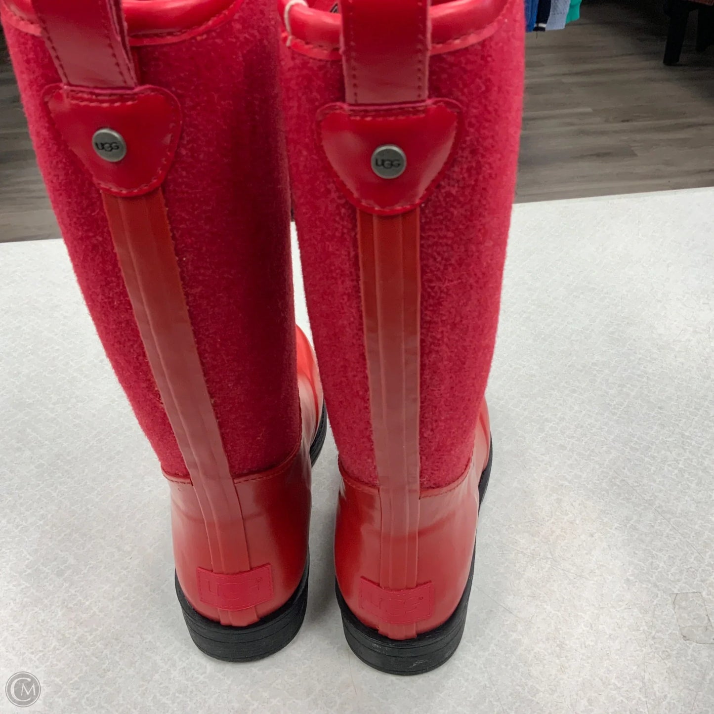 Boots Rain By Ugg In Red, Size: 8