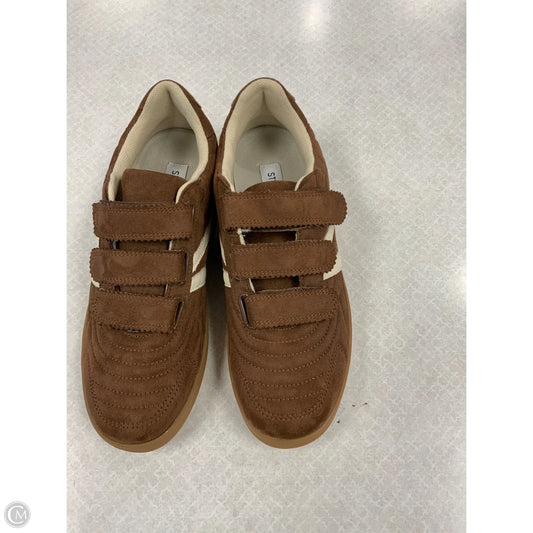 Shoes Sneakers By Steve Madden In Brown, Size: 8