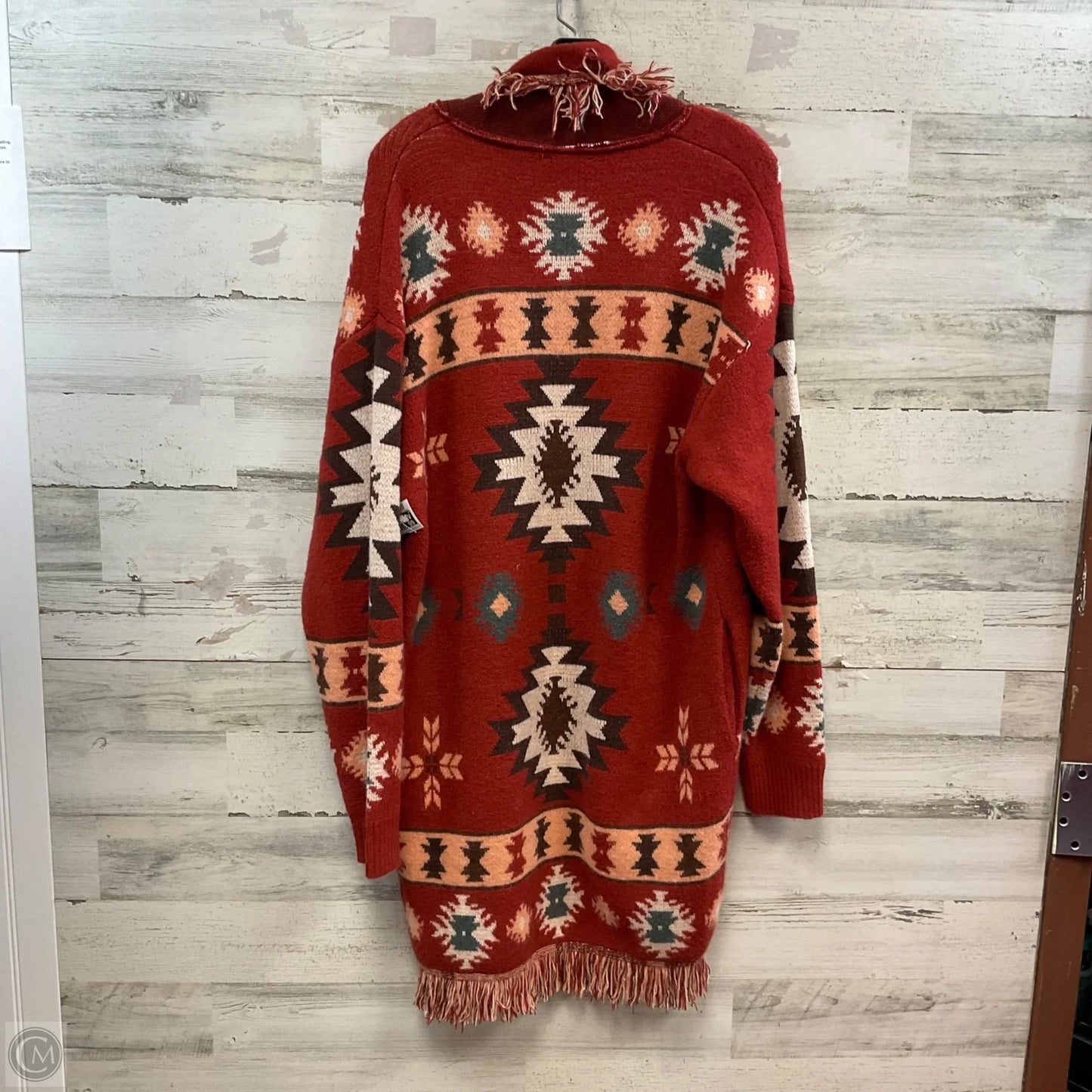 Sweater Cardigan By Jodifl In Red, Size: L