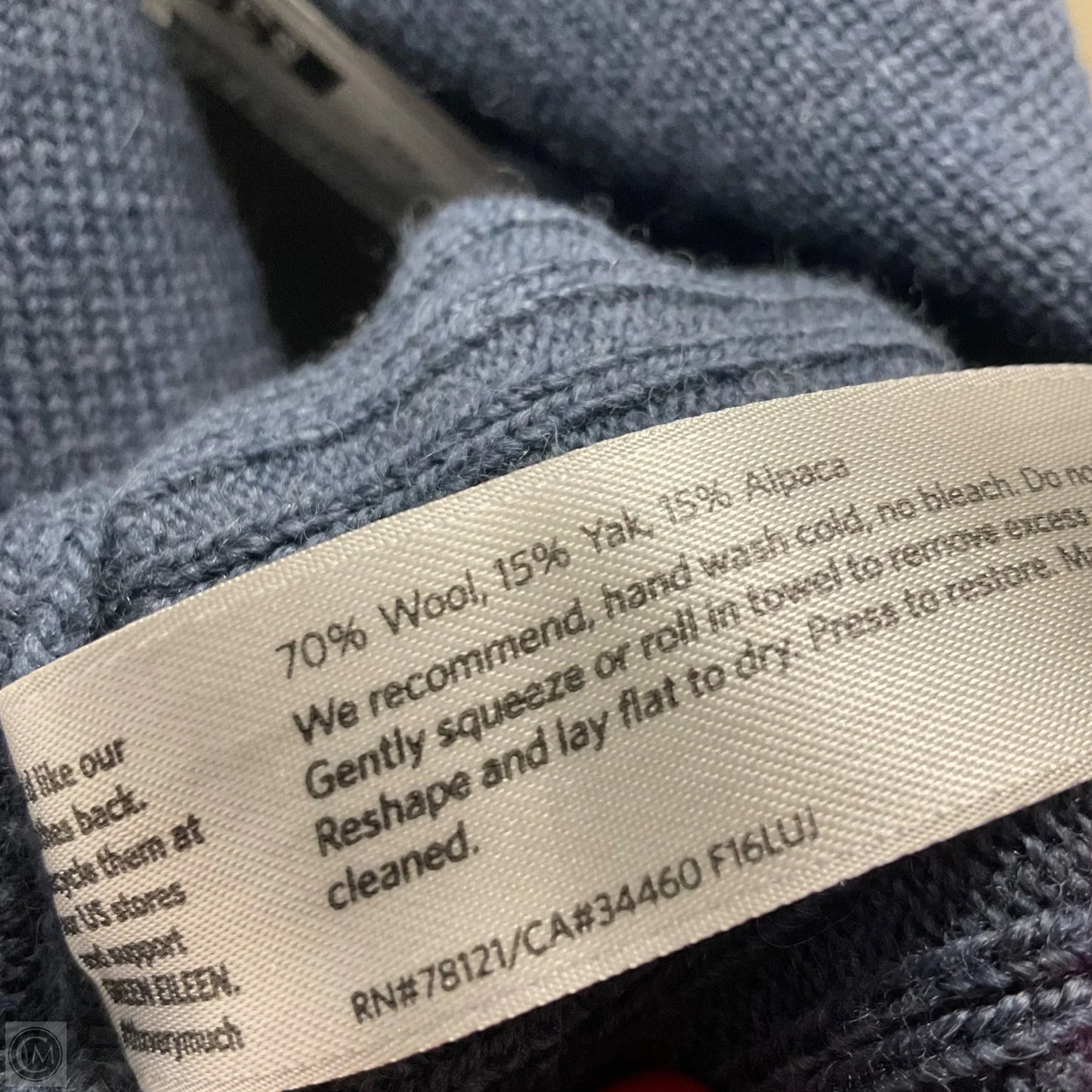 Sweater By Eileen Fisher In Blue, Size: Xxs