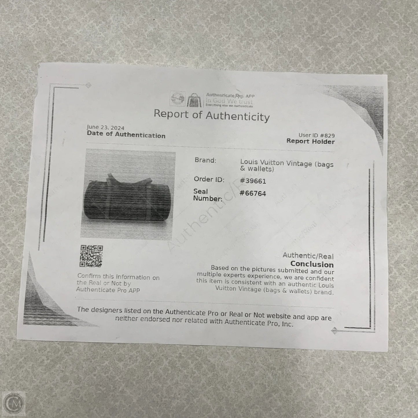 Handbag Luxury Designer By Louis Vuitton, Size: Small