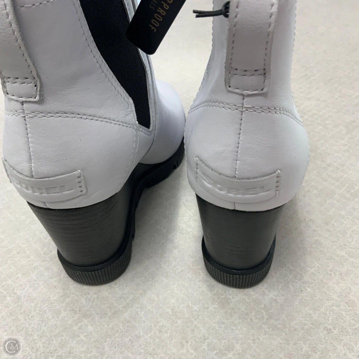 Boots Ankle Heels By Sorel In White, Size: 7
