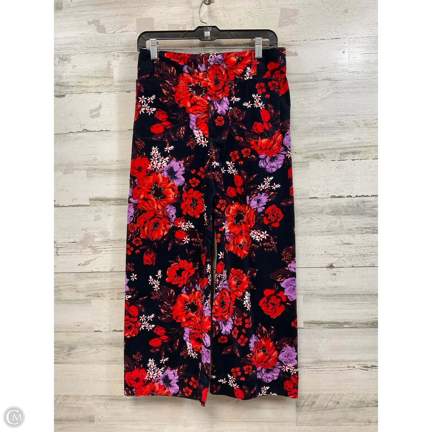 Pants Wide Leg By Maeve In Red, Size: 8