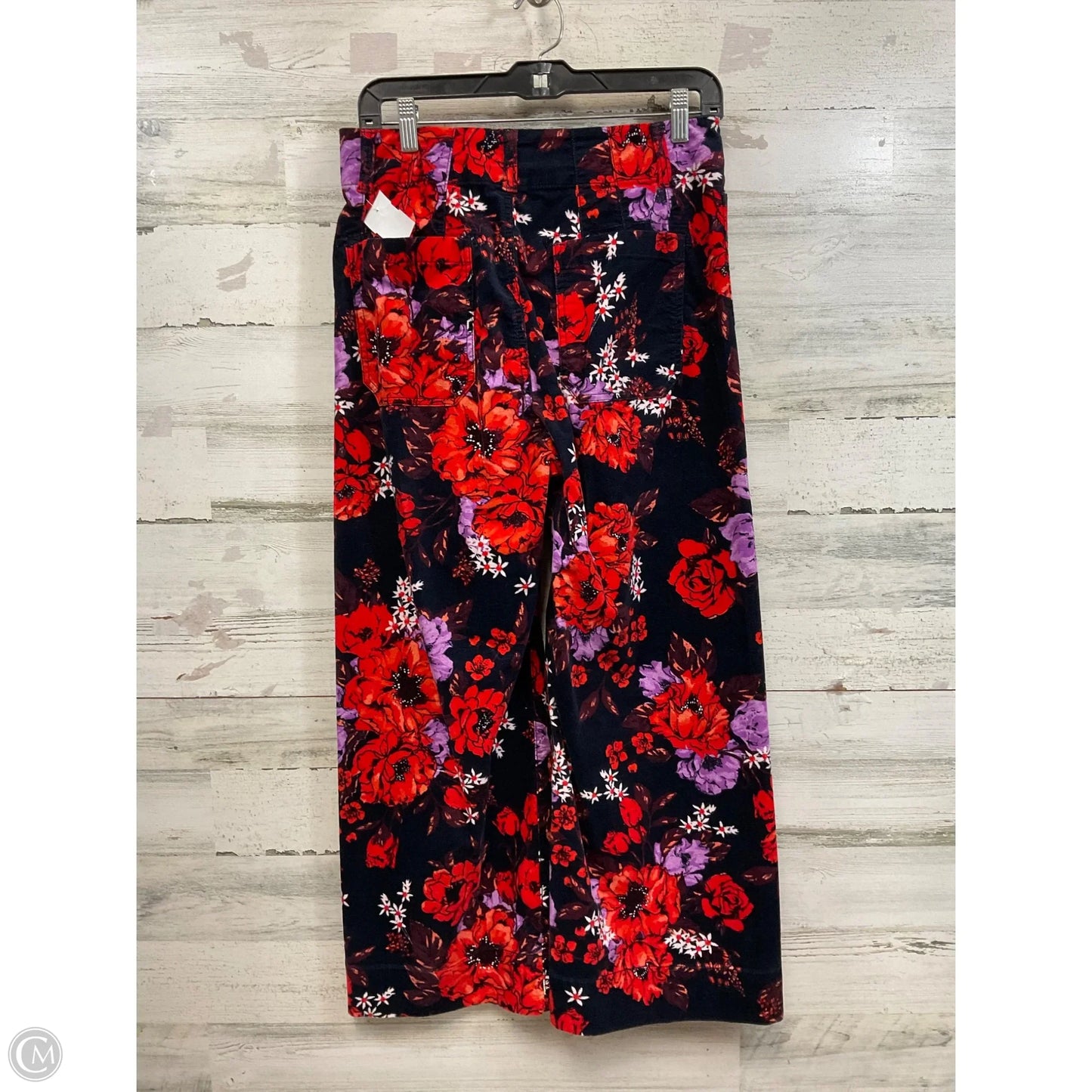 Pants Wide Leg By Maeve In Red, Size: 8