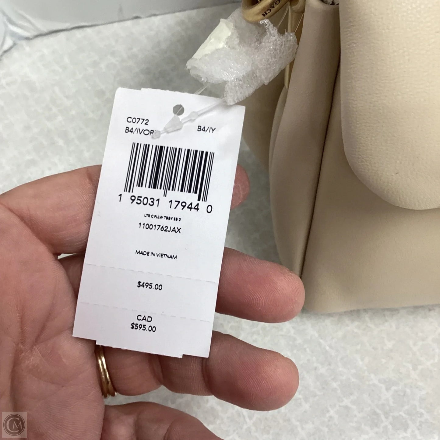 Handbag Designer By Coach, Size: Large