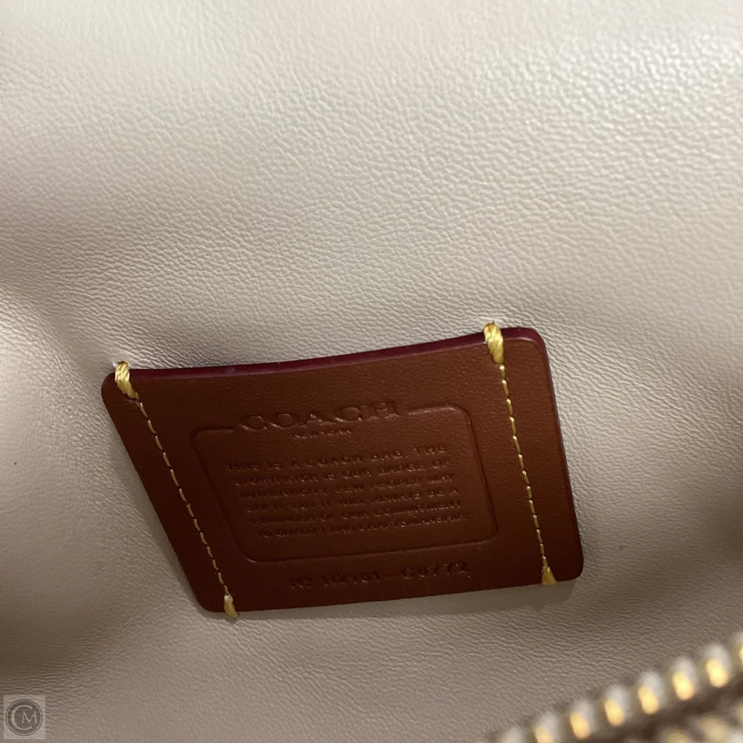 Handbag Designer By Coach, Size: Large