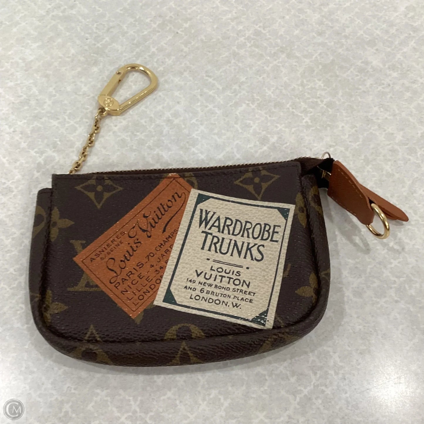 Coin Purse Luxury Designer By Louis Vuitton, Size: Small