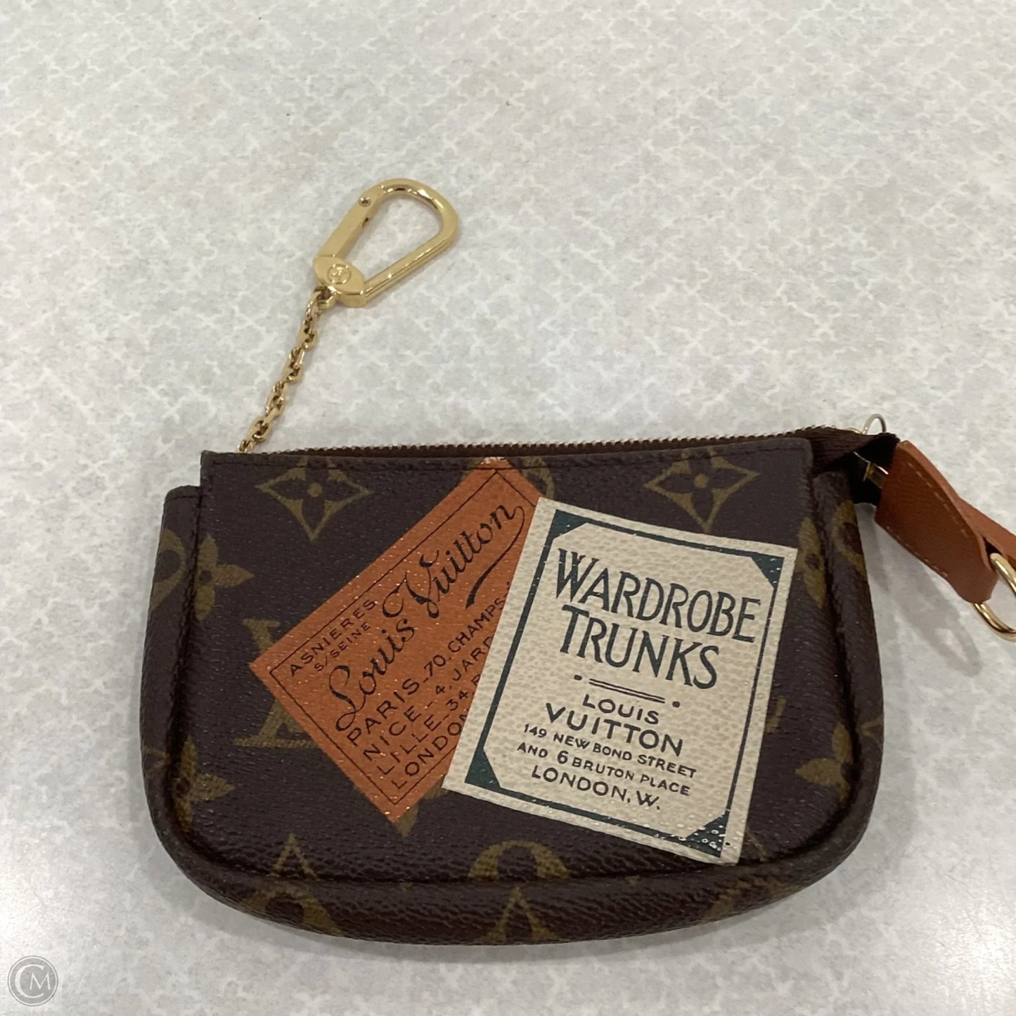 Coin Purse Luxury Designer By Louis Vuitton, Size: Small