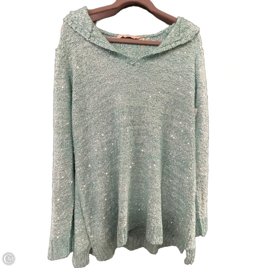 Sweater By Soft Surroundings In Blue, Size: Xl