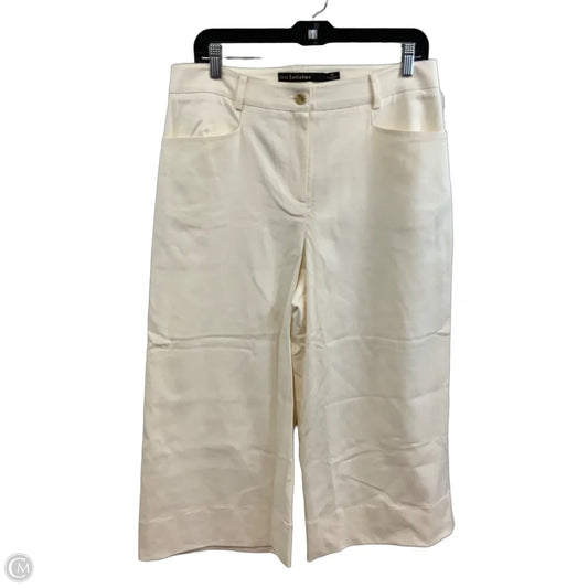 Pants Cropped By IRIS SETLAKWE In Cream, Size: 10