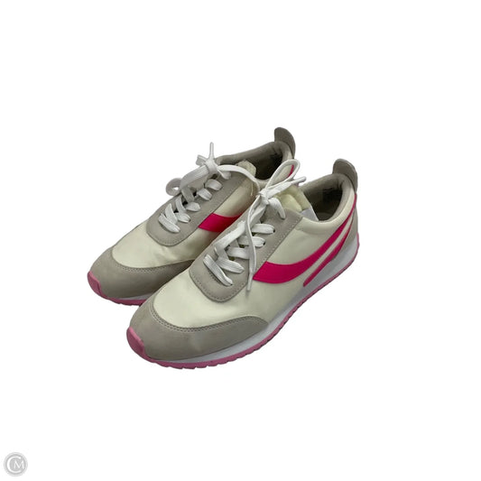 Shoes Sneakers By Steve Madden In Cream & Pink, Size: 9