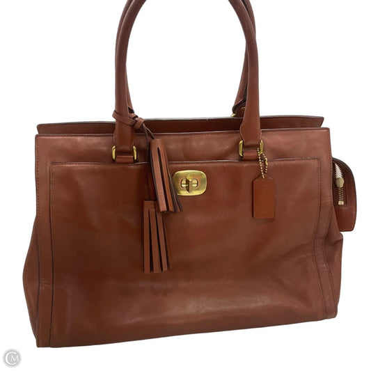 Handbag Designer By Coach, Size: Large