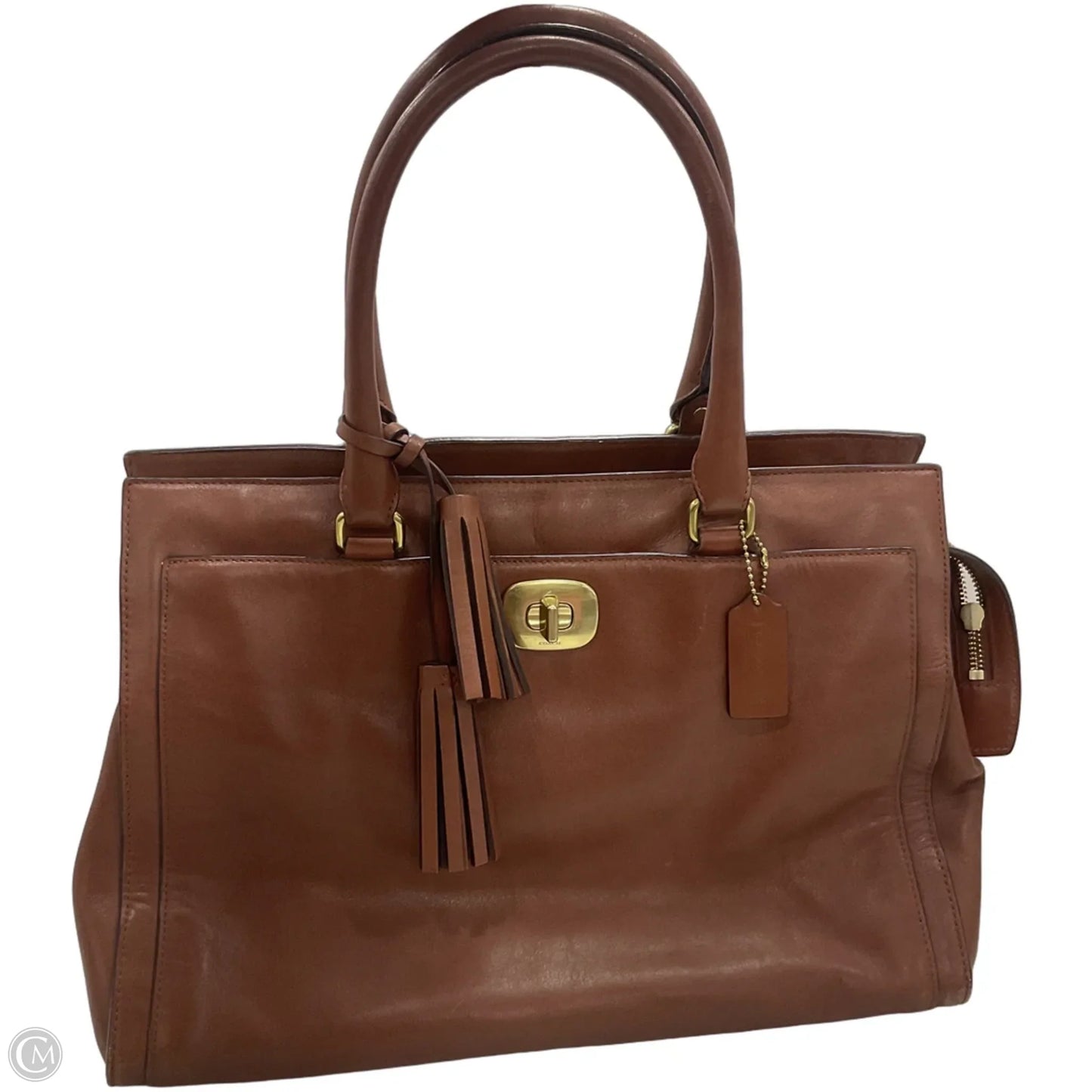 Handbag Designer By Coach, Size: Large