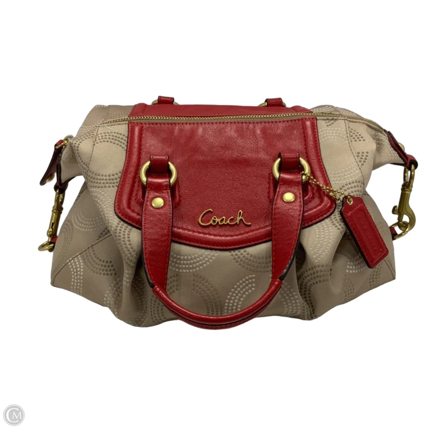 Handbag Designer By Coach, Size: Small