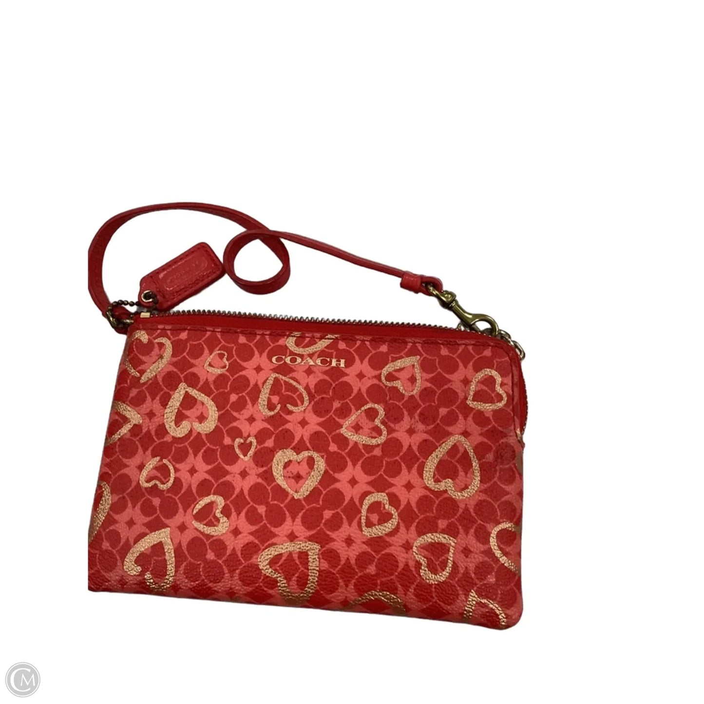 Wristlet Designer By Coach, Size: Small