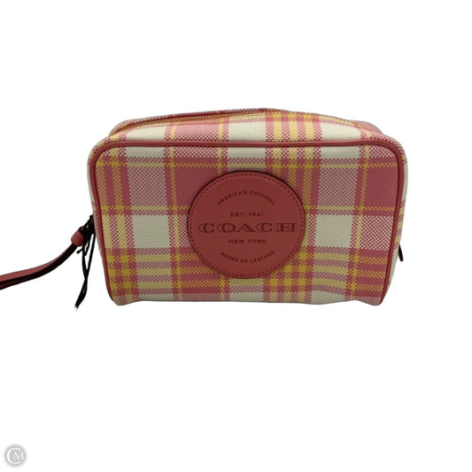 Makeup Bag Designer By Coach, Size: Small