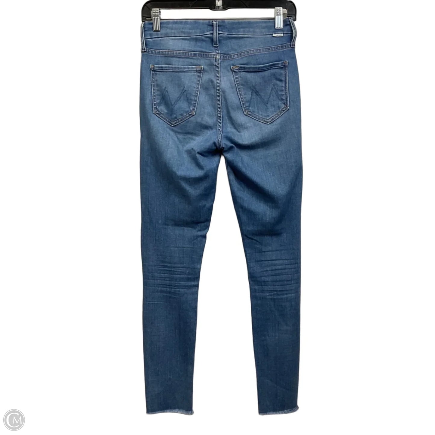 Jeans Skinny By Mother In Blue Denim, Size: 0