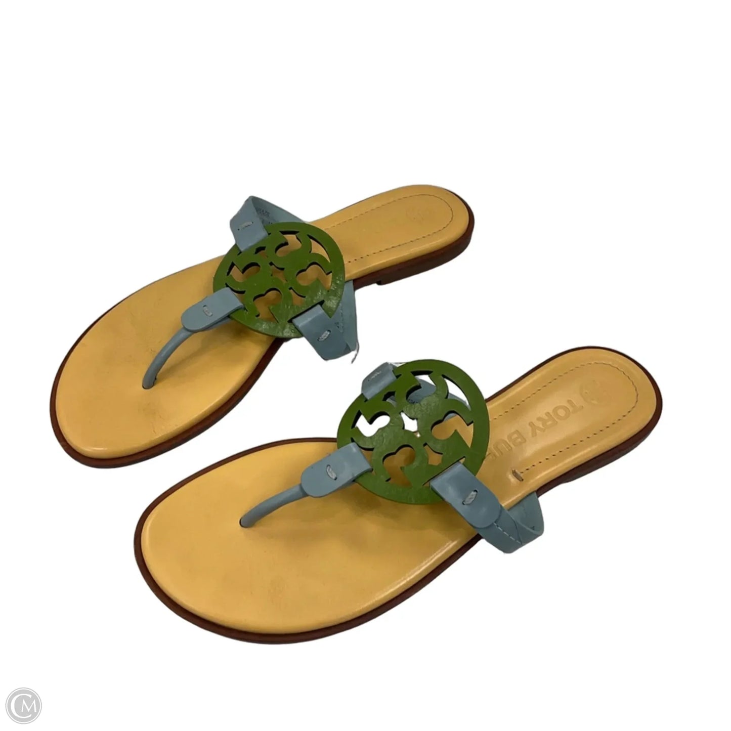 Sandals Designer By Tory Burch In Green, Size: 8.5