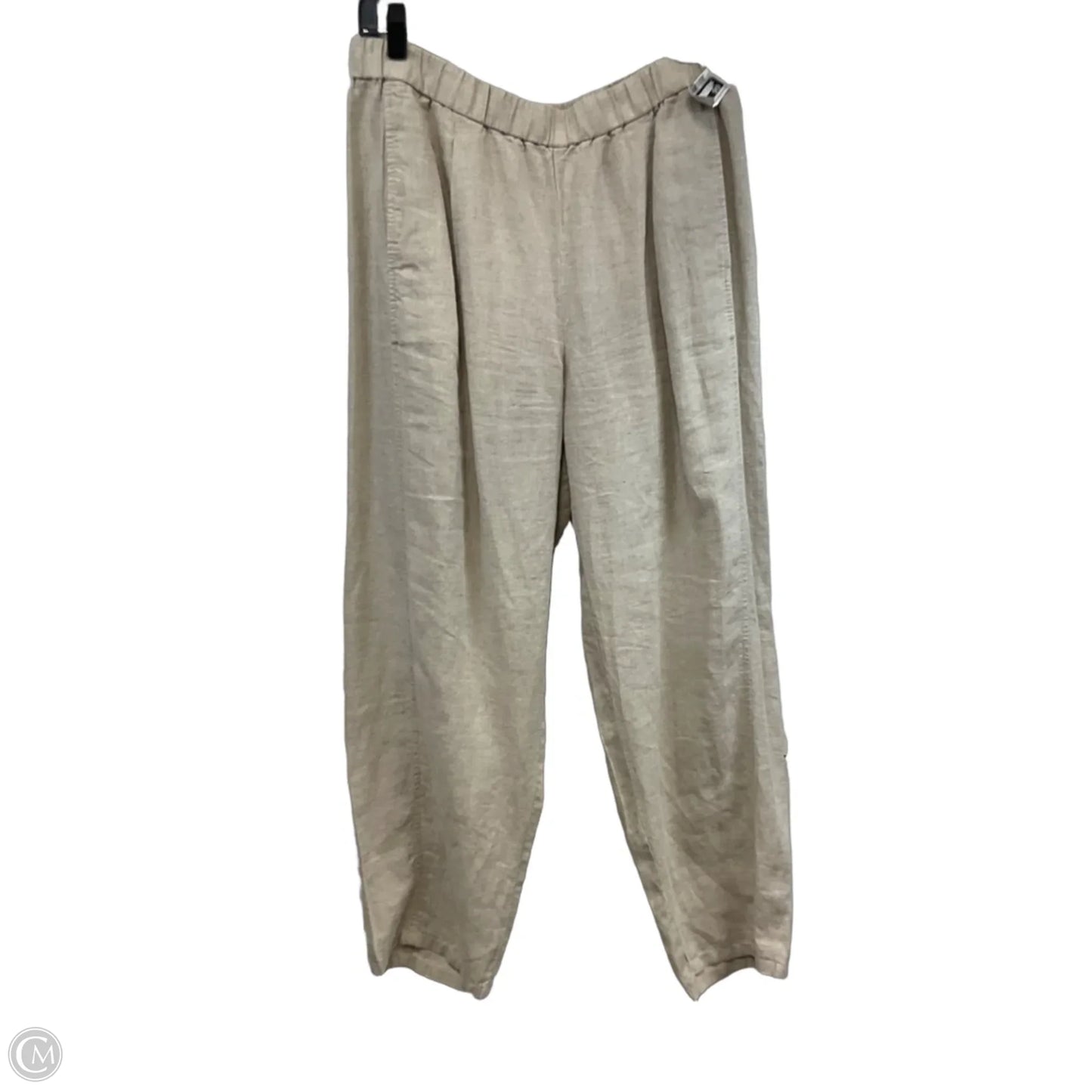 Pants Linen By Eileen Fisher In Brown, Size: M