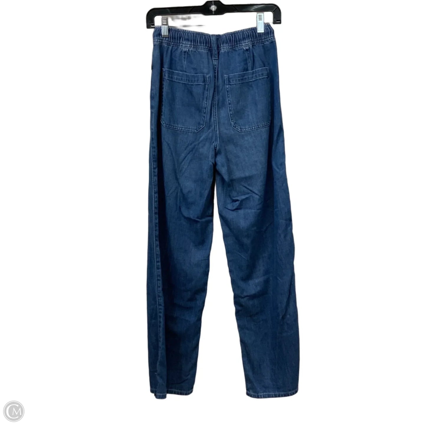 Jeans Wide Leg By J. Crew In Blue Denim, Size: 0